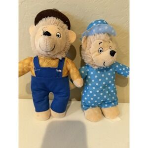 The Berenstain Bears  Mama & Papa 9" Toys Family Stuffed Greenbrier PBS Kids